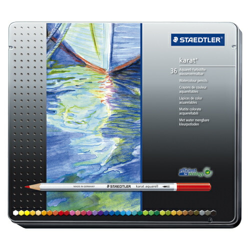 楽天市場】ステッドラー STAEDTLER / カラト アクェレル 水彩色鉛筆