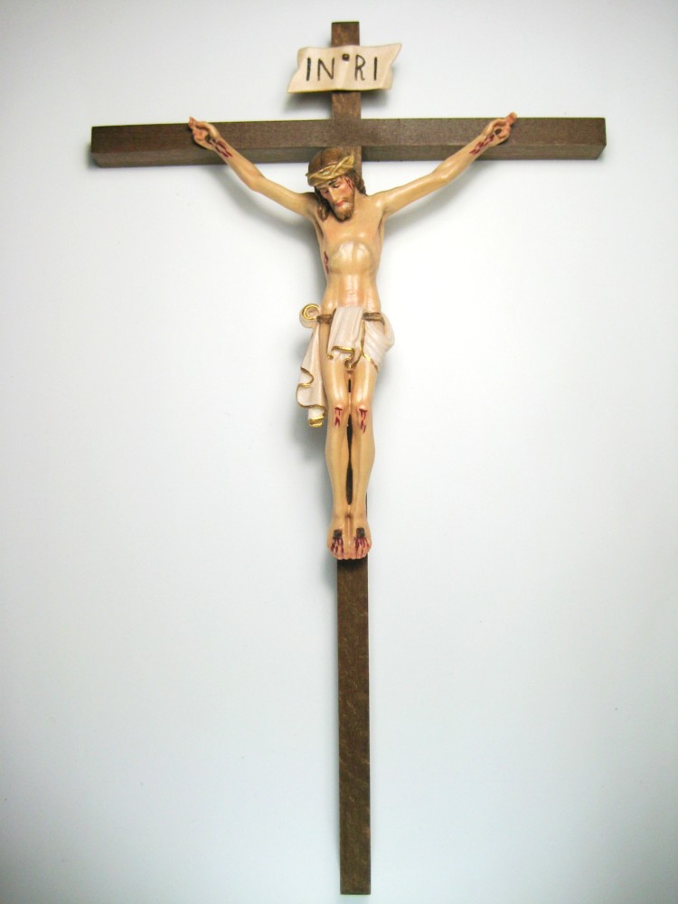 楽天市場】《レーピ》欧州教会使用創業100年木彫りブランド磔刑像