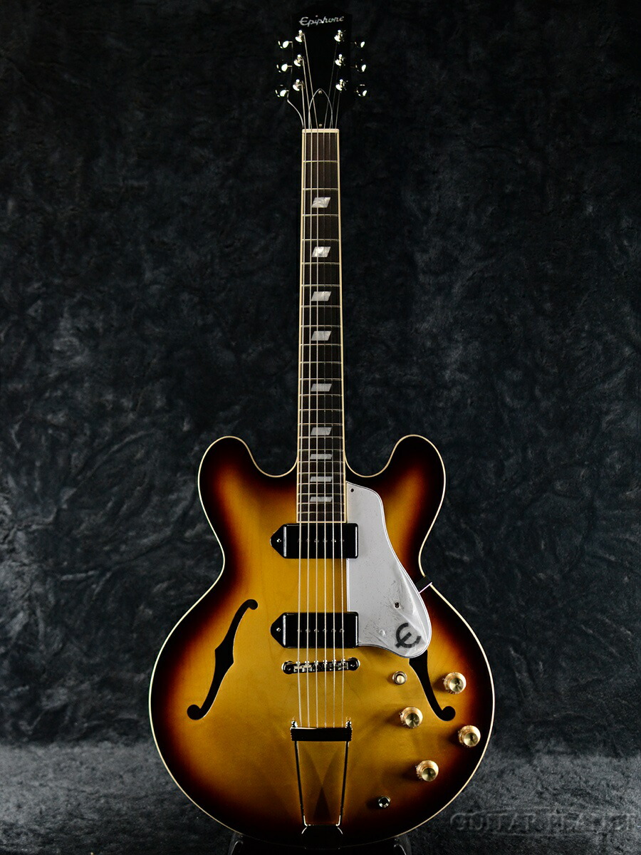 楽天市場】Epiphone Casino -Vintage Sunburst- 新品[エピフォン][サン