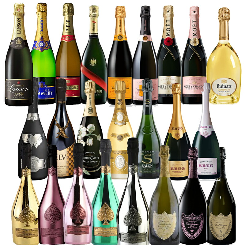 楽天市場】ドン・ペリニヨン 飲み比べ セット750ml×5本【 数量限定