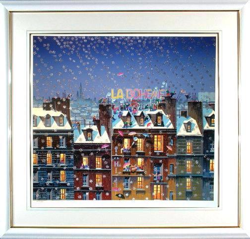 楽天市場】ヒロヤマガタ シルクスクリーン 1996 フォギーデイ