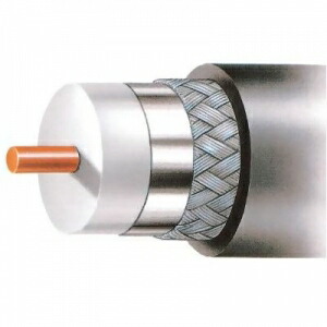 楽天市場】富士電線 衛星放送受信屋内用同軸ケーブル 黒色 100m巻き S