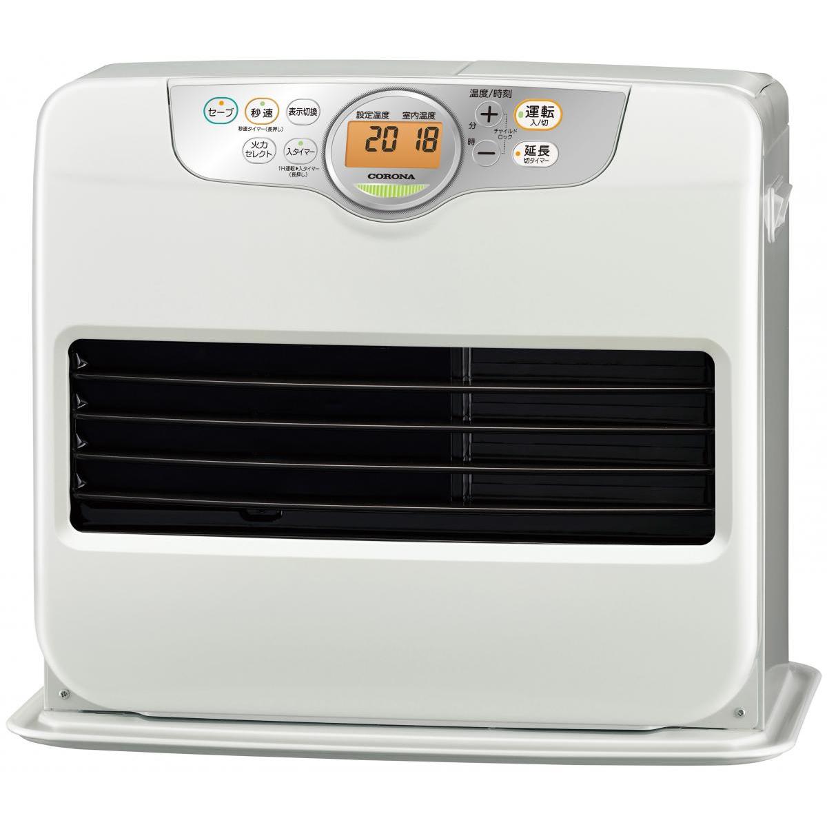 楽天市場】コロナ CORONA 石油ファンヒーター FH-G3225Y W シェル