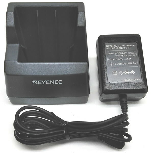 KEYENCE BT-1000WB&付属品（ドック、ACアダプタ）☆中古電池付 KEYENCE