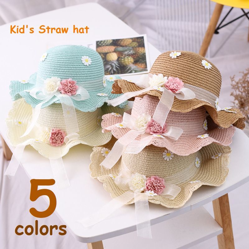 楽天市場】送料無料 子供用 麦わら帽子 ストローハット キッズ 女の子