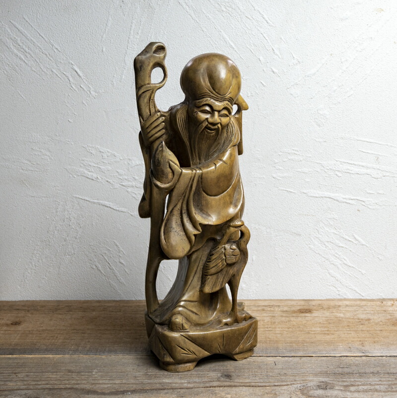 楽天市場】骨董○備前焼寿老人像○福禄寿 / 七福神 | 明治時代頃-19