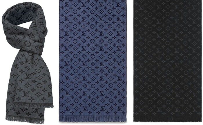 楽天市場】LOUIS VUITTON ルイヴィトンメンズマフラー ダミエパターン