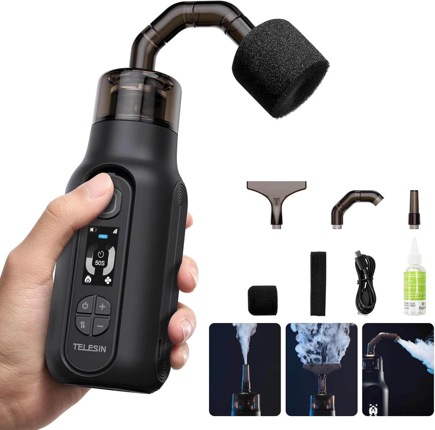 楽天市場】ハンドヘルドフォグマシン Smoke S、ポータブルスモーク