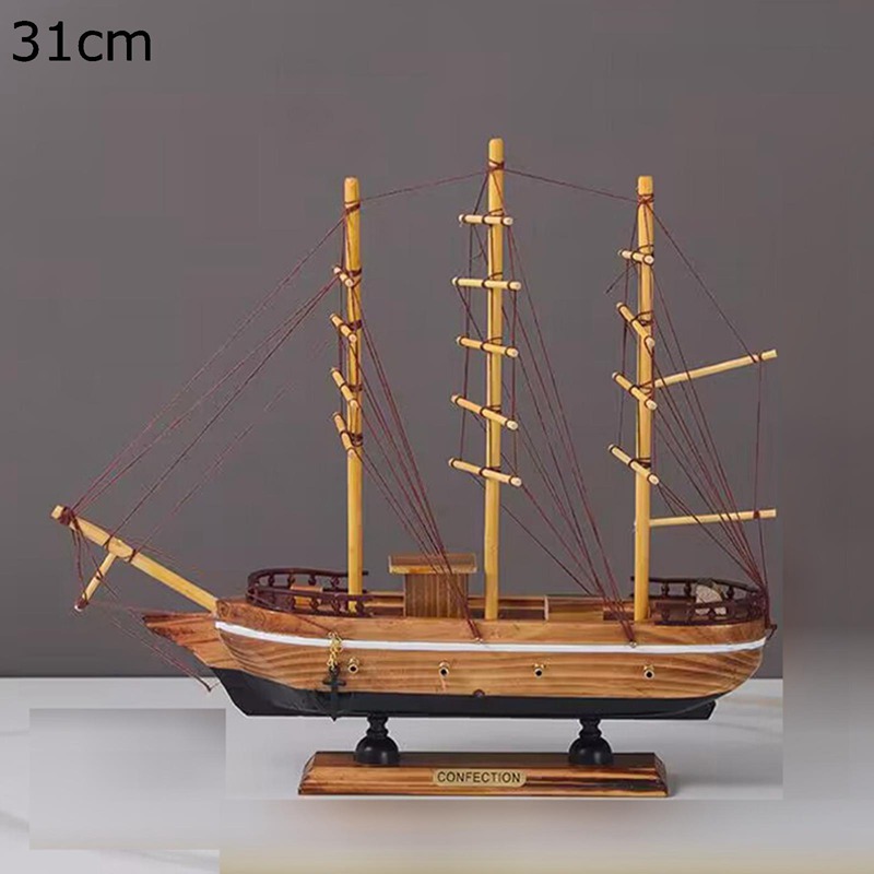 楽天市場】帆船モデル モデルボート ヨット装飾 手作りボート 海賊船