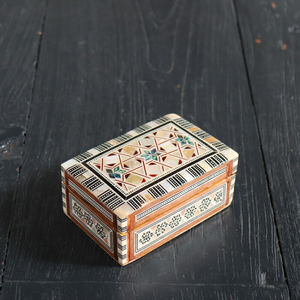 エジプト螺鈿細工 アクセサリーボックス ピルケース 16種類から選べる