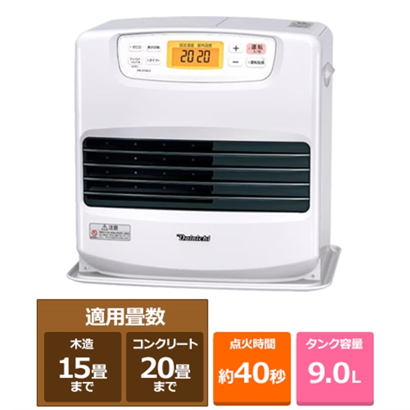 楽天市場】コロナ 石油ファンヒーター S32タイプ FH-S3225Y(WM) マット