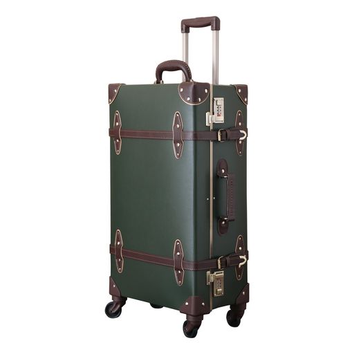 楽天市場】木和田 レトロ 牛革製TSAロック付本革キャリーバッグ 旅行