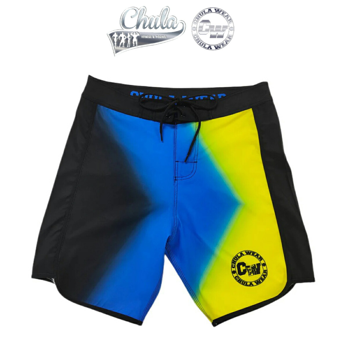 チュラウェア サーフパンツ CHULA WEAR サイズ26 イエローホワイトと