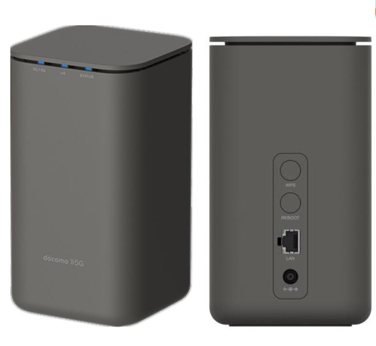 docomo home5g HR02 ダークグレー