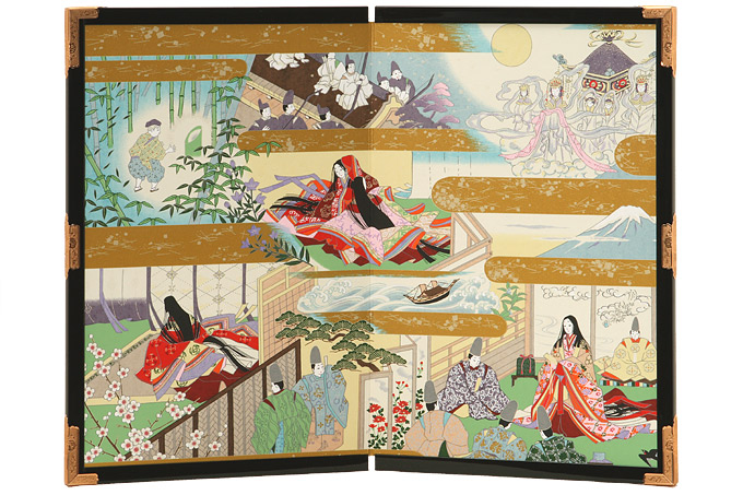 日本の古切手 美しい屏風絵・襖絵・掛軸絵 14枚 楽天市場】屏風