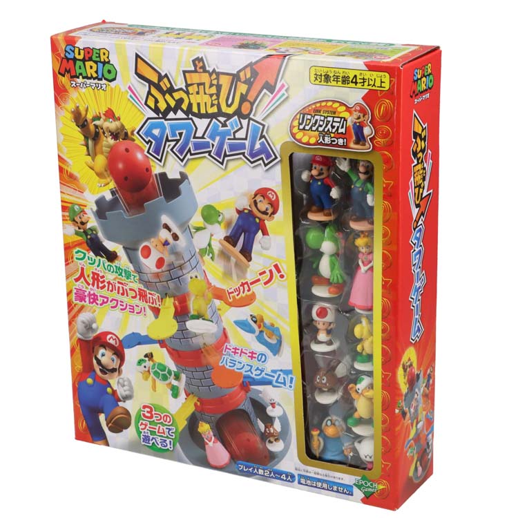 楽天市場】スーパーマリオ ぶっ飛び！タワーゲーム EPT-07240 誕生日