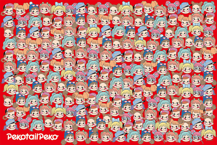 ペコちゃん パズル 額付き レトロ ペコちゃん パズル 額付き レトロ