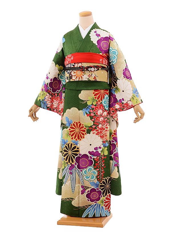 楽天市場】振袖 レンタル フルセット 振袖 643 Kansai山本寛斎