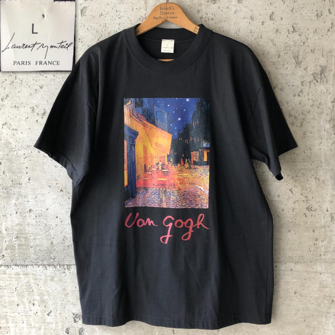 希少◎90s Vincent Van Gogh Tシャツ 絵画 ゴッホ XL ゴッホ