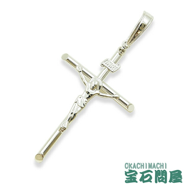 楽天市場】クロス ペンダントトップ K18 十字架 キリスト INRI Mサイズ