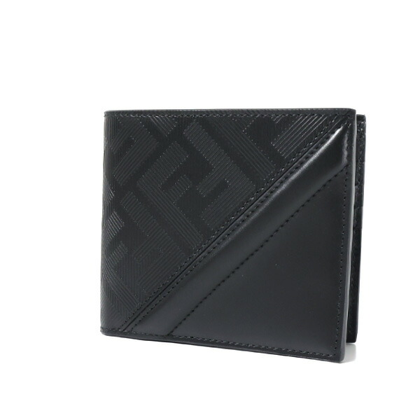 楽天市場】FENDI フェンディ Fendi Shadow Diagonal Bi-Fold Wallet