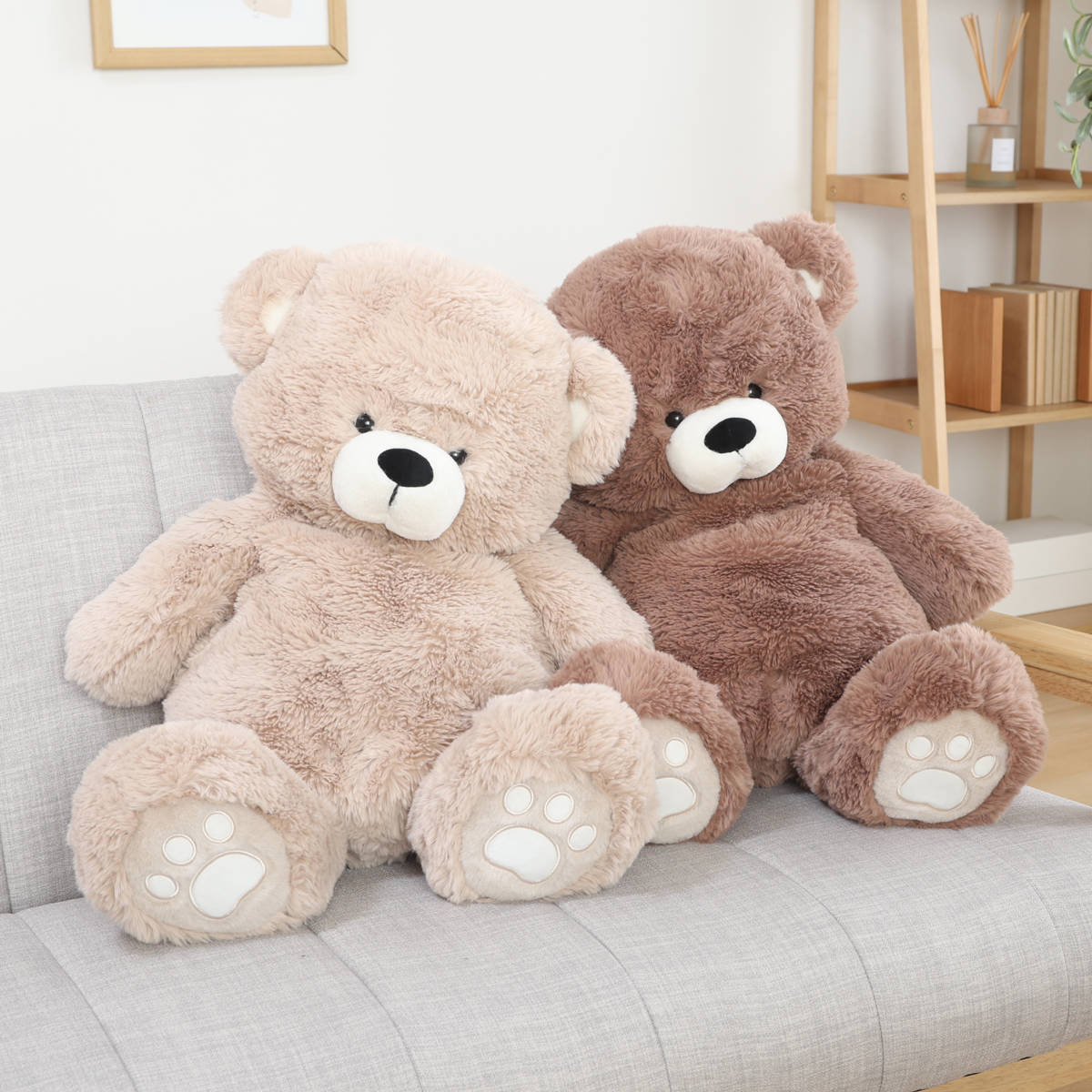 楽天市場】【値下げ】ぬいぐるみ クマ 50cm 抱き枕 くま テディベア