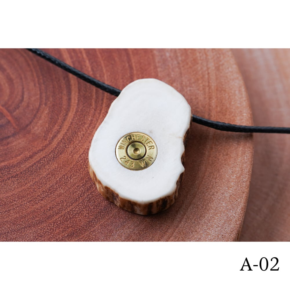 鹿角笛 ハンドメイド 1点物 完全フルオーダーメイド 角 ペンダント