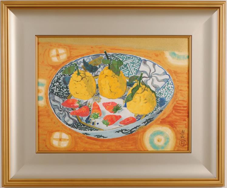 楽天市場】小倉遊亀 牡丹 花 絵画 静物画 和風 リトグラフ 版画