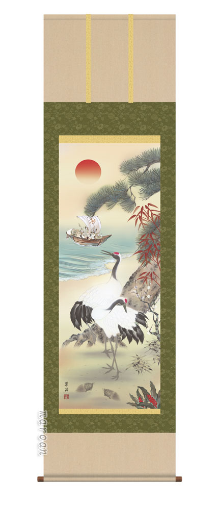 ○掛け軸/松竹梅鶴/二重箱/国井孝雪？ 2025年最新】Yahoo!オークション