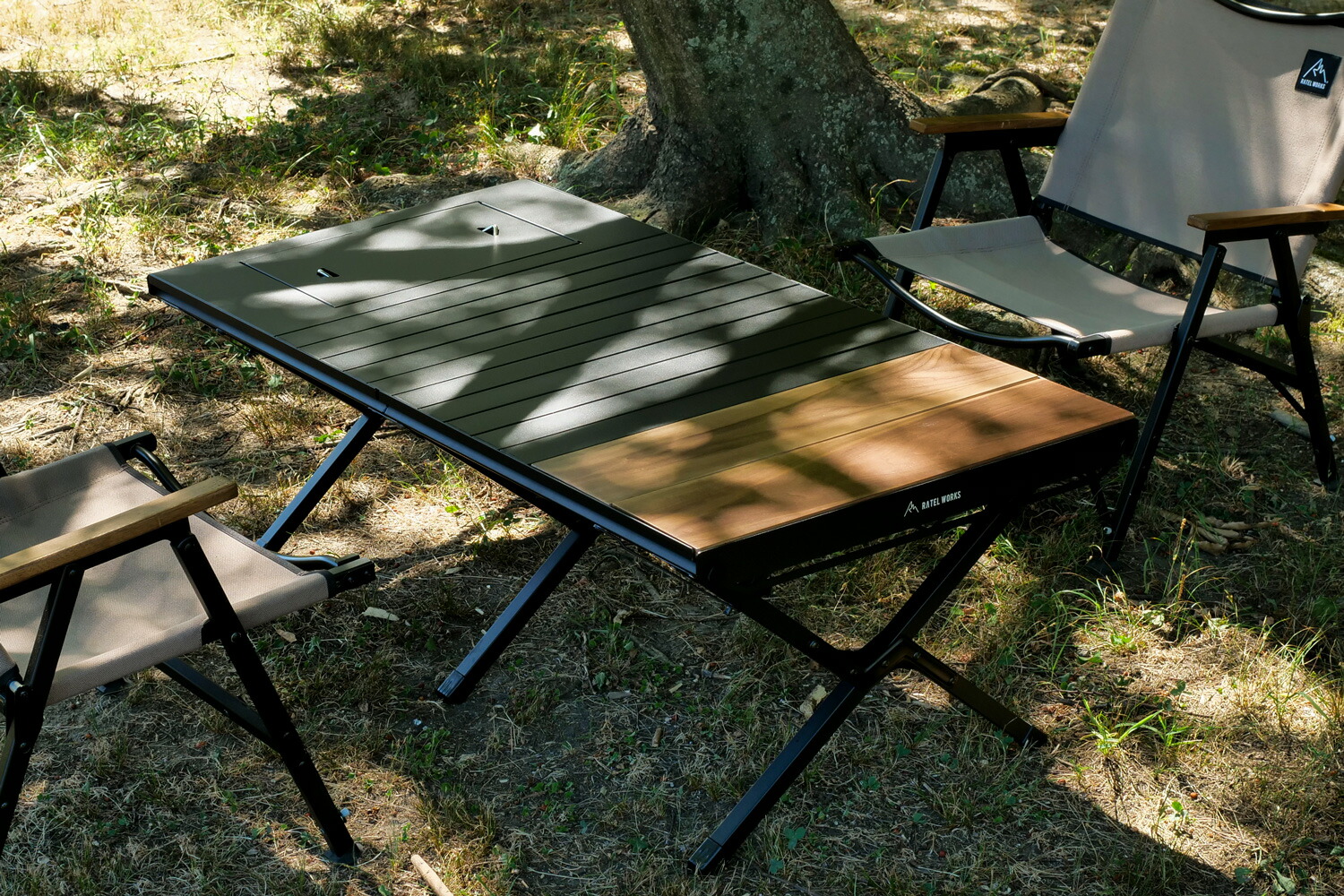 ウッドパネルテーブル120 WOOD PANEL TABLE120 RATELWORKS ラーテル