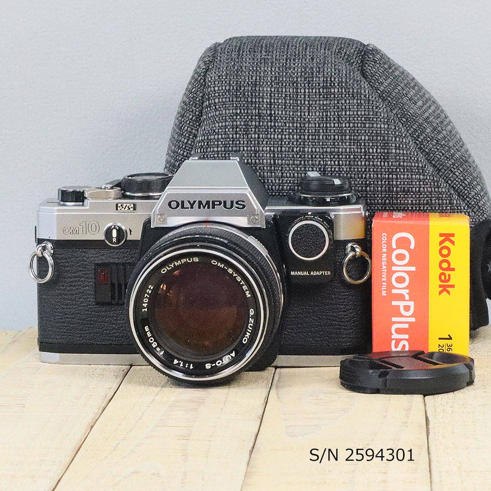 楽天市場】【中古】オリンパス OLYMPUS フィルムカメラ OM-1 シルバー