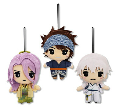 楽天市場】刀剣乱舞ONLINE ゴム紐付き御伴散歩ぬいぐるみ4 全3種セット