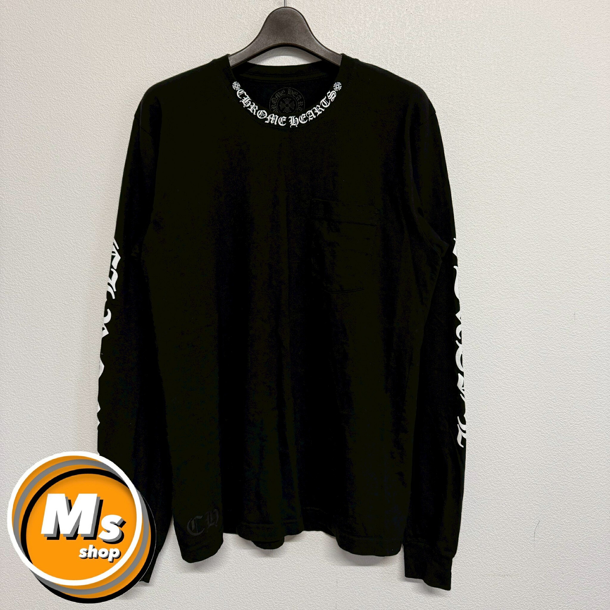 楽天市場】クロムハーツ ロングTシャツ V1 黒／赤 Lサイズ 長袖 : SKYTREK