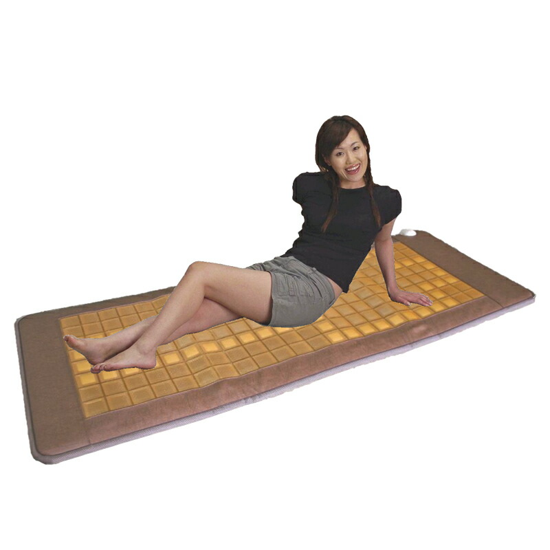 楽天市場】【最新モデル】ラドン岩盤浴マット【長野セラミックス