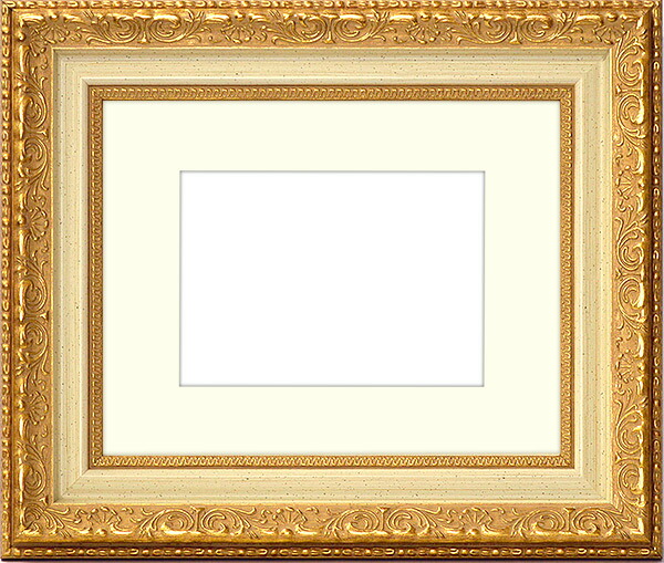 楽天市場】写真用額縁 8209/アンティークゴールド Lサイズ（127×89mm