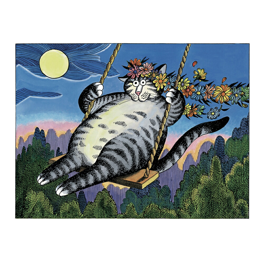 B Kliban CAT ムーンライト セレナーデ 300ピース【激レア希少品】 B