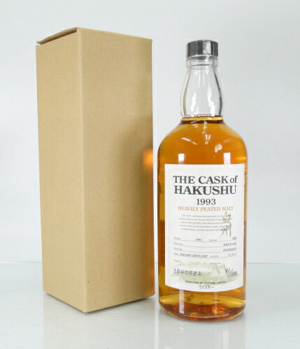 楽天市場】ザ・カスクオブ白州ヘビリーピーテッドモルト【1993】59