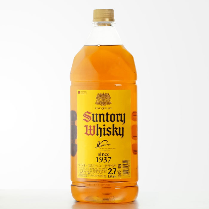 楽天市場】角瓶 40度 2700ml 6本サントリー ウイスキー 角 2.7L ペット