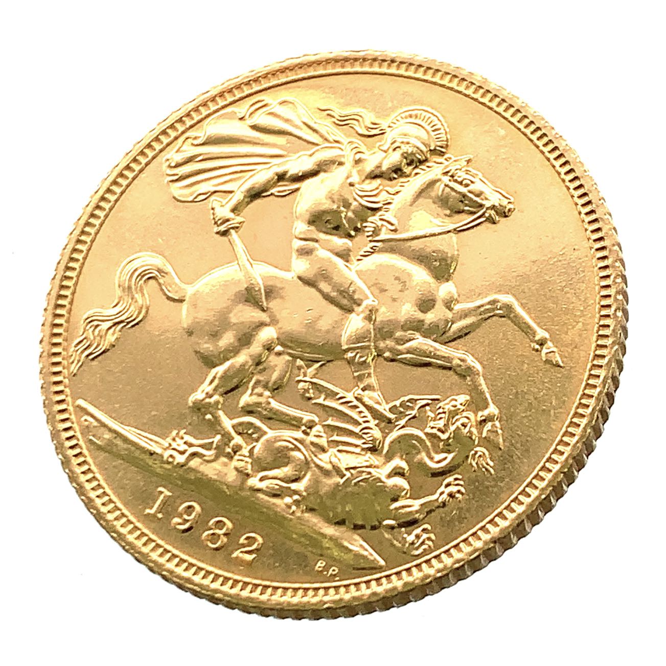 楽天市場】ソブリン金貨 聖ジョージ竜退治 エリザベス2世 金貨