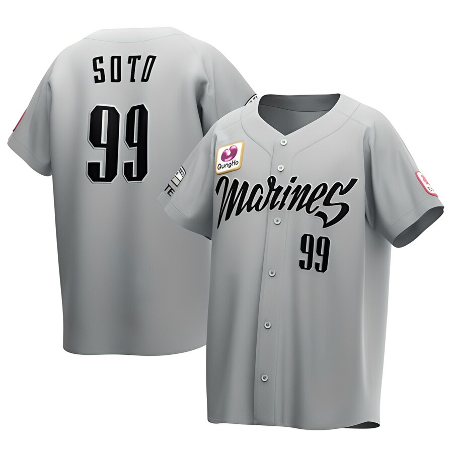 楽天市場】千葉ロッテマリーンズ グッズ ユニフォーム グレゴリー