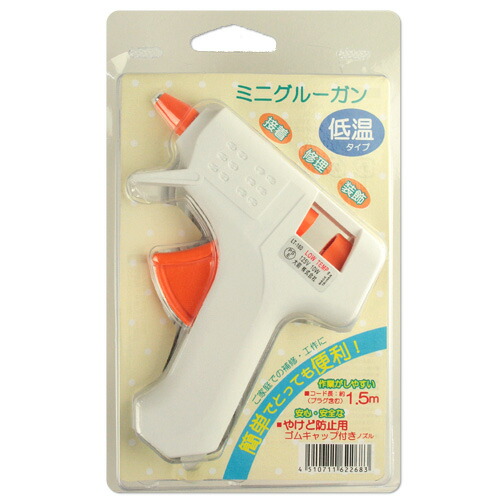 楽天市場】接着剤 ミニグルーガン 高温タイプ クラフト お役立ち用品