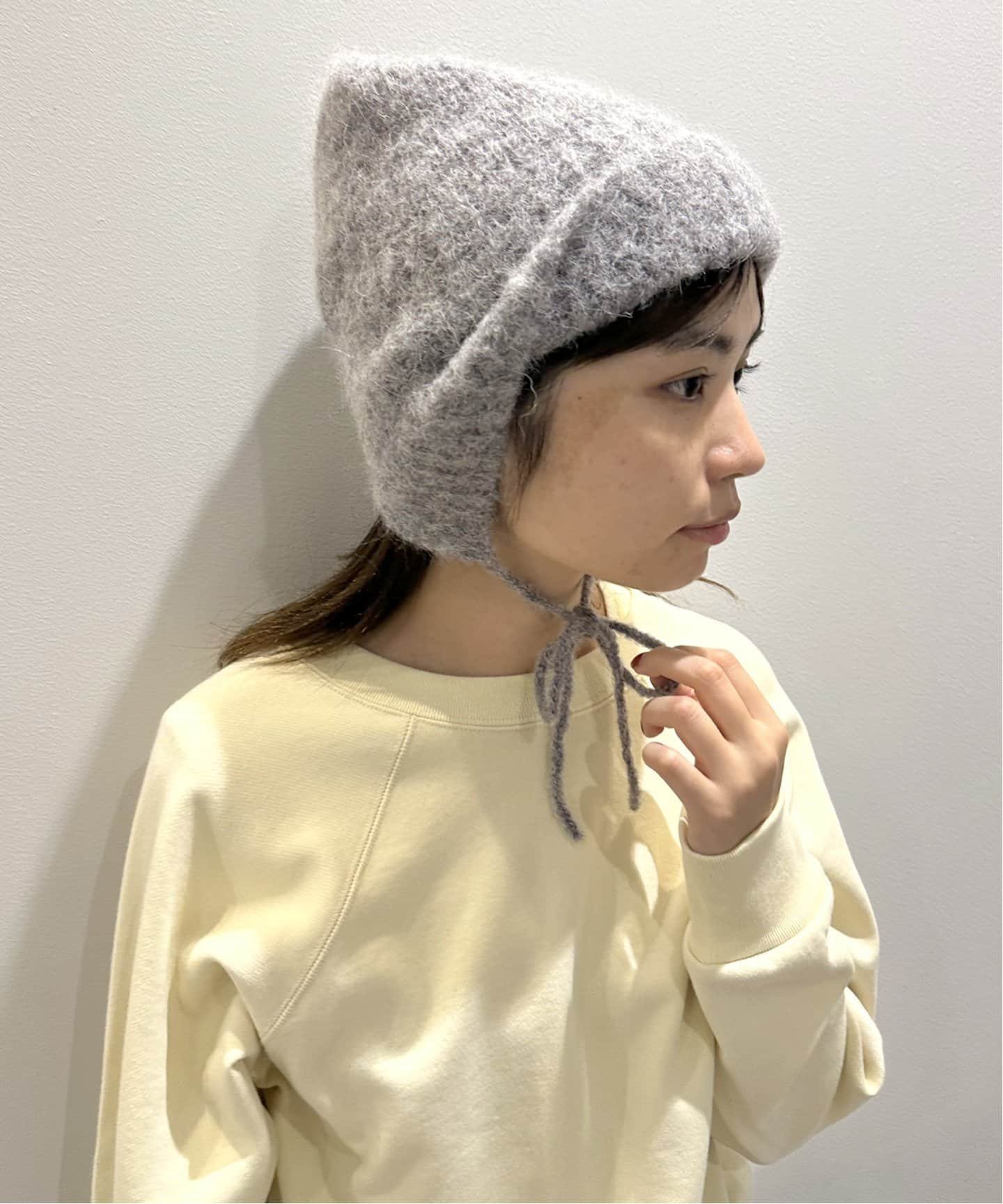 EDIT.FOR LULU アルパカMIXシャギーニットキャップ エディット フォー