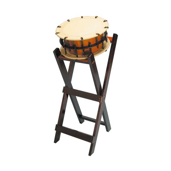 和楽器 締太鼓 楽天市場】締太鼓【蒔絵胴】バチ＆不性台＆