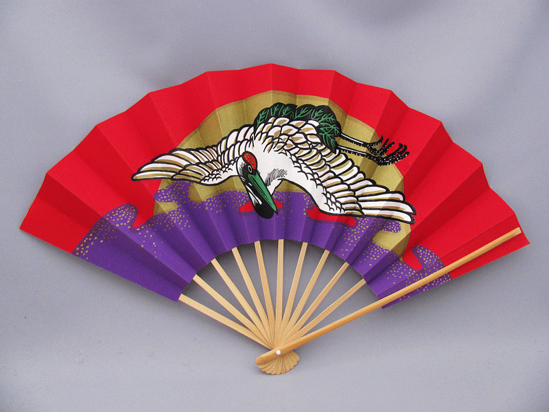 楽天市場】飾扇 名古屋城/カキツバタ(9.5寸) 飾扇子 飾り扇子 記念品