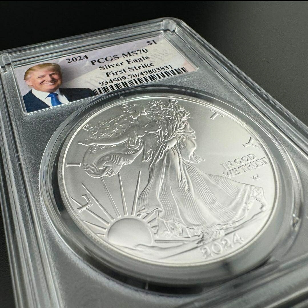 トランプ 2024 記念銀貨 アメリカ 2024 ドナルド・J・トランプ大統領