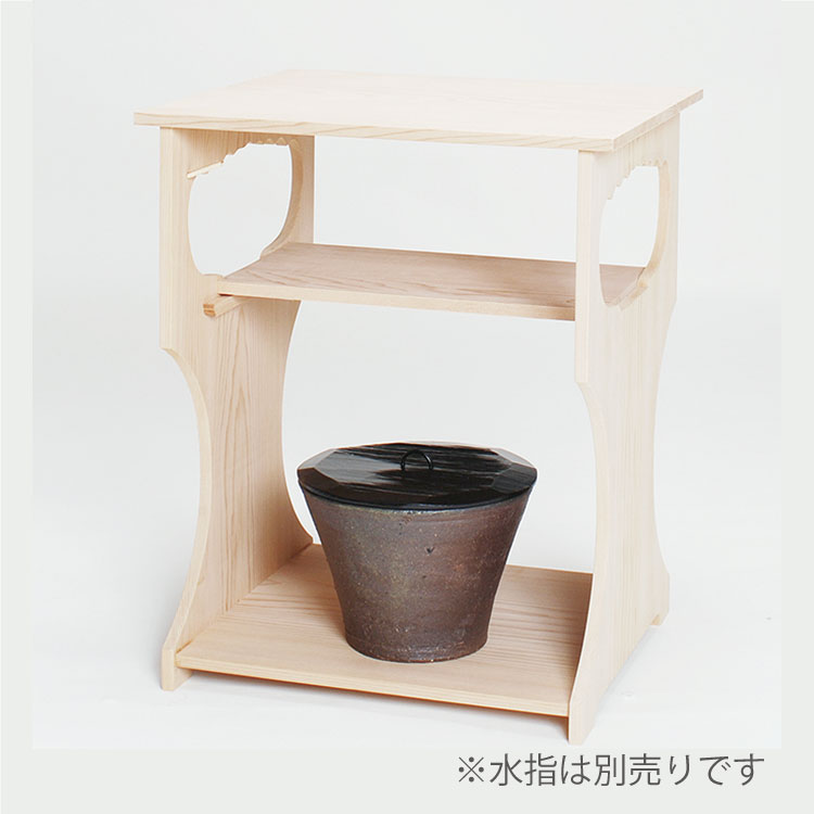 楽天市場】【茶器/茶道具 お棚】 五行棚 玄々斎好写し 焼杉製 小林幸斎