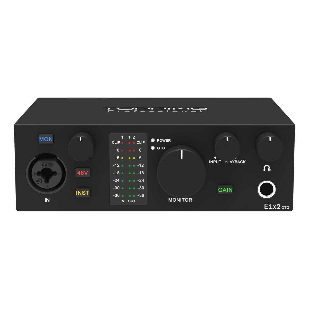 楽天市場】【国内正規品】TOPPING PROFESSIONAL E2X2 OTG BK : Rock oN