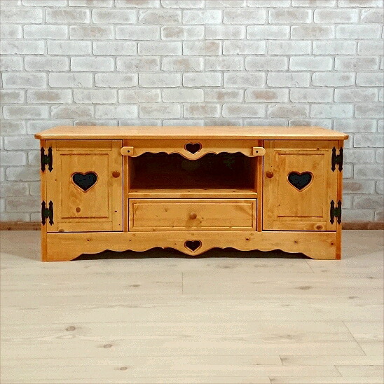 楽天市場】カントリーテレビボード W1100 RTE-14テレビ台 薄型テレビ