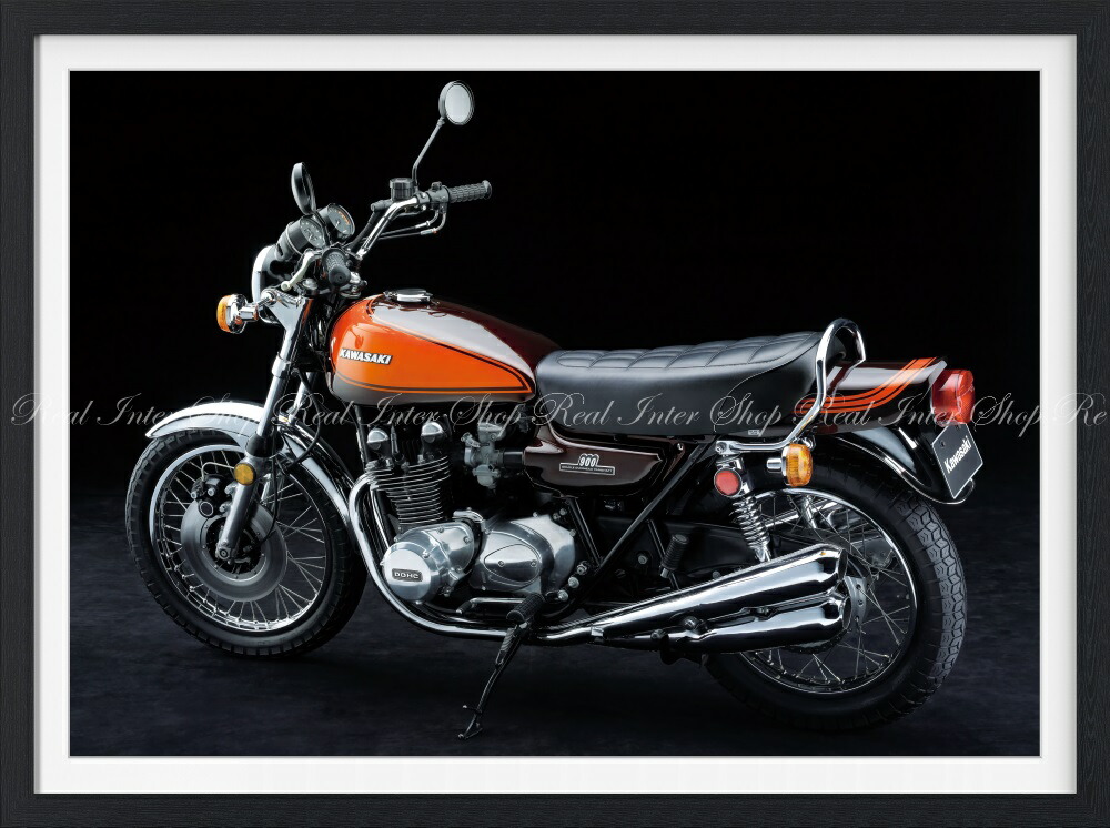 楽天市場】絵画風 壁紙ポスター (はがせるシール式) カワサキ 900-RS
