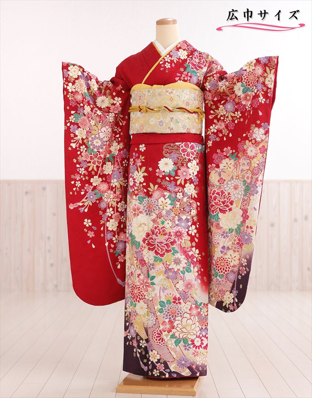 楽天市場】大きいサイズ 振袖 レンタル 成人式 結婚式 fb1353 結納